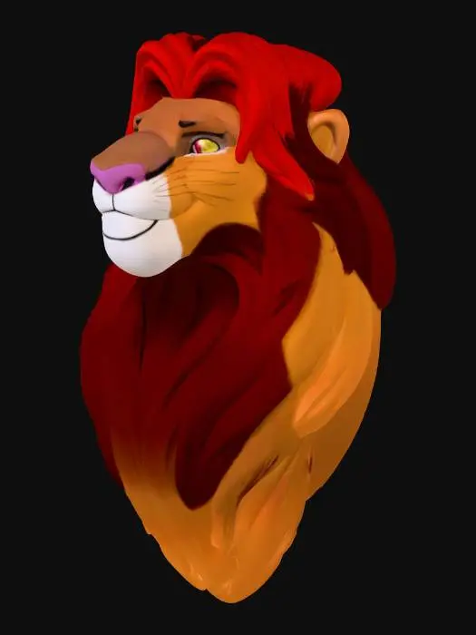 3D model for Lion King Majesty