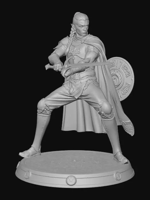 3D model for Guerrero, Caballero Arcano