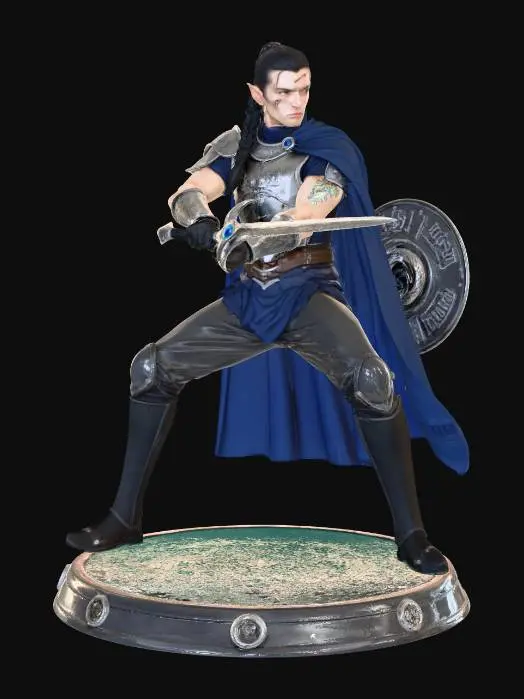 3D model for Guerrero, Caballero Arcano