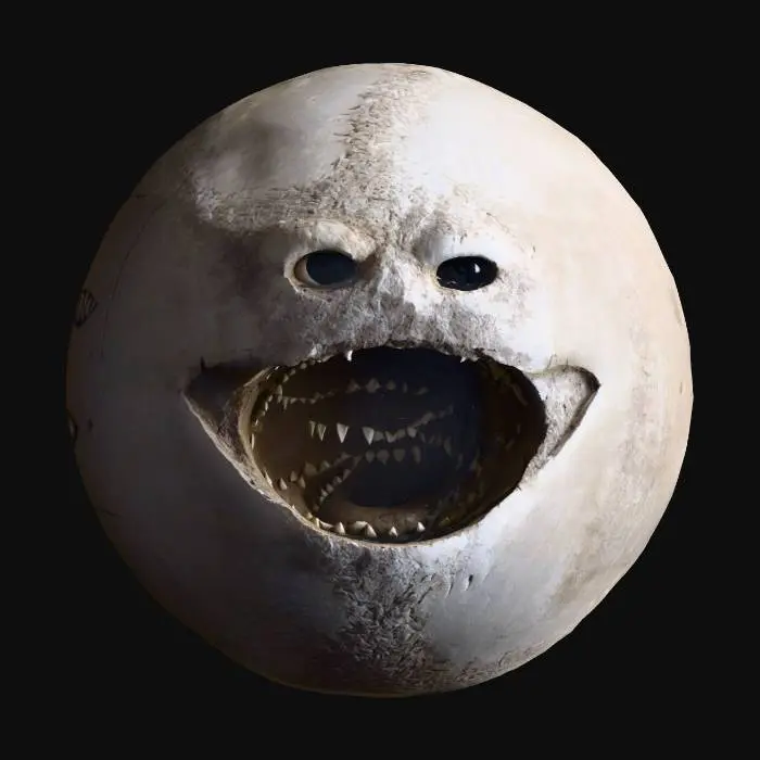 3D model for Moon Woke up, Mr Friend 