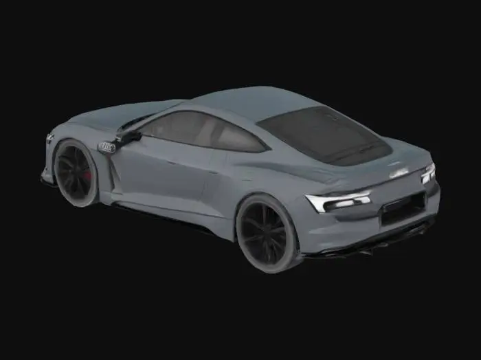 3D model for Audi E-Tron Gt