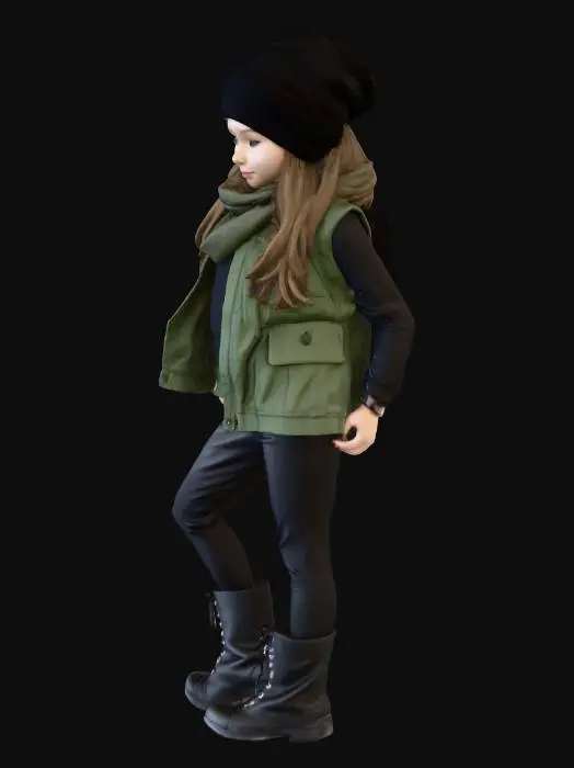 3D model for Stylish Attitude