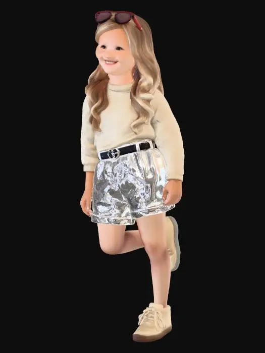 3D model for Little Trendsetter