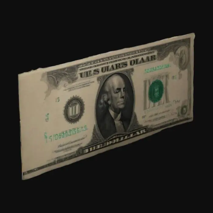 3D model for i need a dollar Ultra Realistic