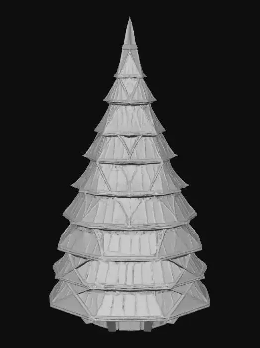 3D model for Spiral Tower, #Christmas2025#