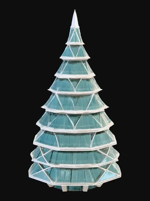 3D model for Spiral Tower, #Christmas2025#