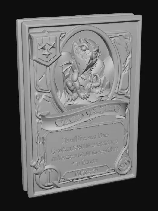 3D model for Wrath of the Blue Whelp Card #emblem#