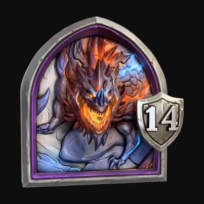 3D model for Wrath of Galakrond (Inferno Drake) #emblem#