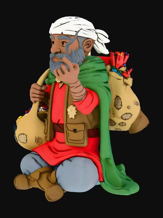 3D model for The Traveling Merchant