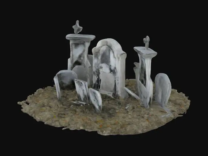 3D model for Haunted Graveyard