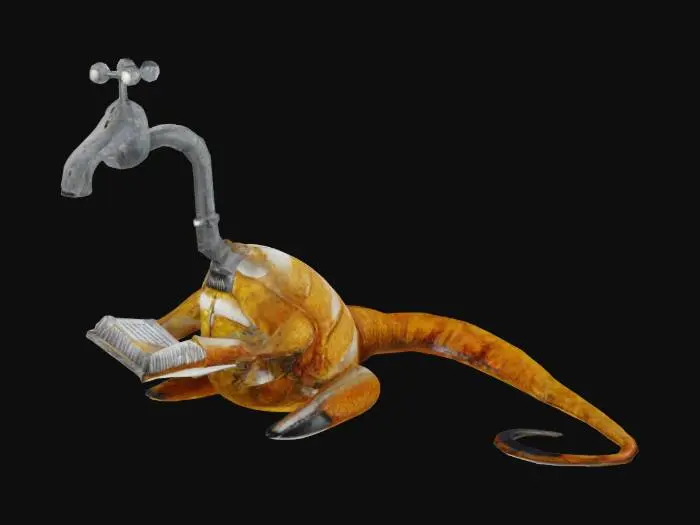 3D model for Reading Armadillo Faucet
