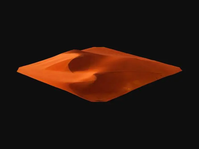 3D model for High resolutio, Highly Detailed, Ultra Realistic Namibian Red Sand Dunes total square 