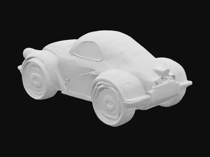 3D model for Create a complete car from tin cans, food and drink, Stylized, Sci-Fi, Game Assets, Highly Detailed