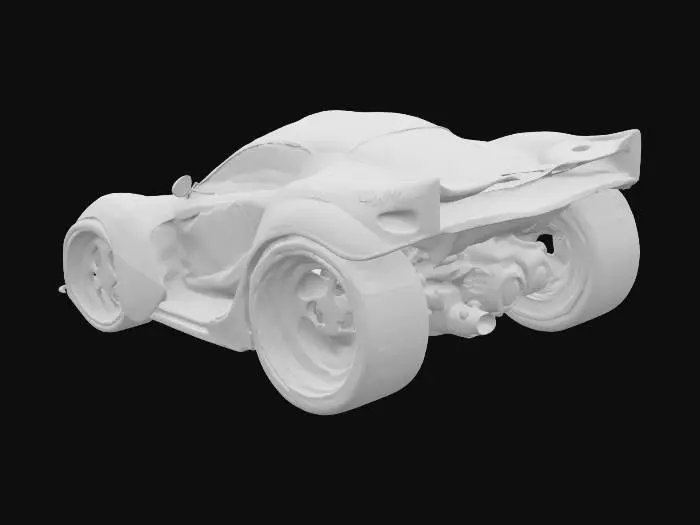 3D model for Create a complete car from tin cans, food and drink, Stylized, Sci-Fi, Game Assets, Highly Detailed