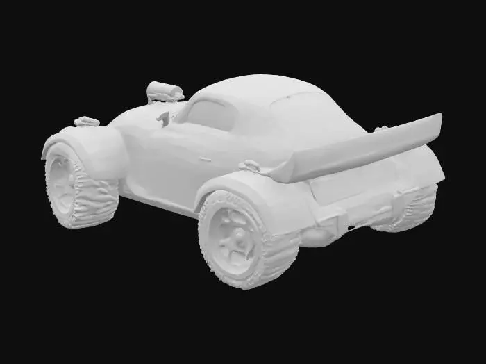 3D model for Create a complete car from tin cans, food and drink, Stylized, Sci-Fi, Game Assets, Highly Detailed