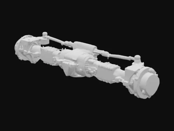 3D model for Hydraulic Axle Assembly