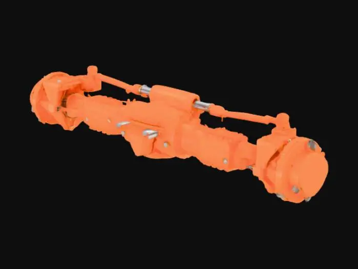 3D model for Hydraulic Axle Assembly
