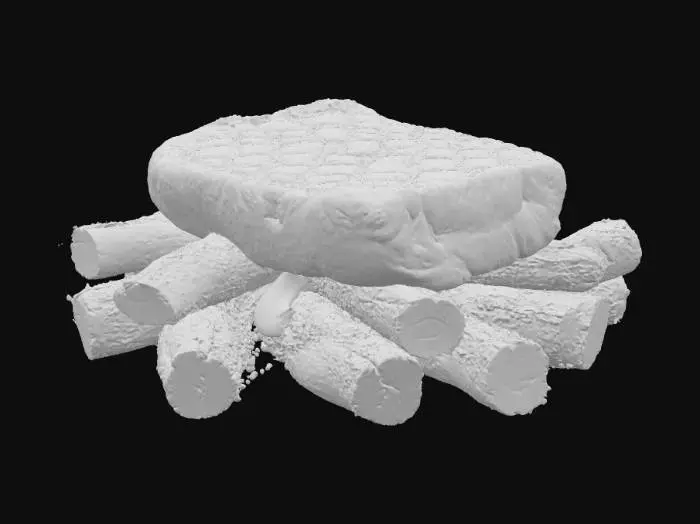 3D model for Inferno Grill, #food#