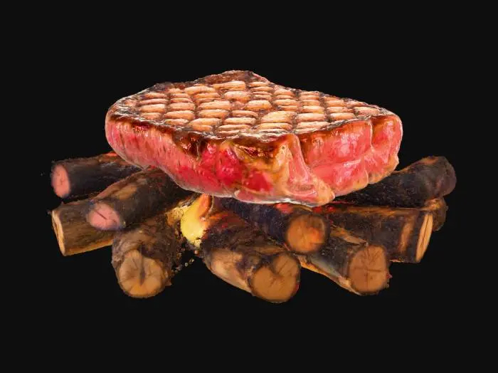 3D model for Inferno Grill, #food#