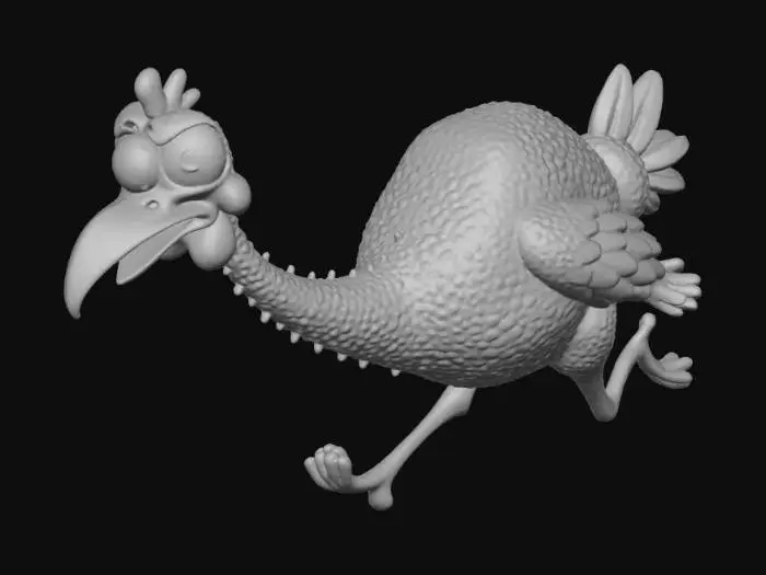 3D model for Feathered Frenzy, #Thanksgiving#