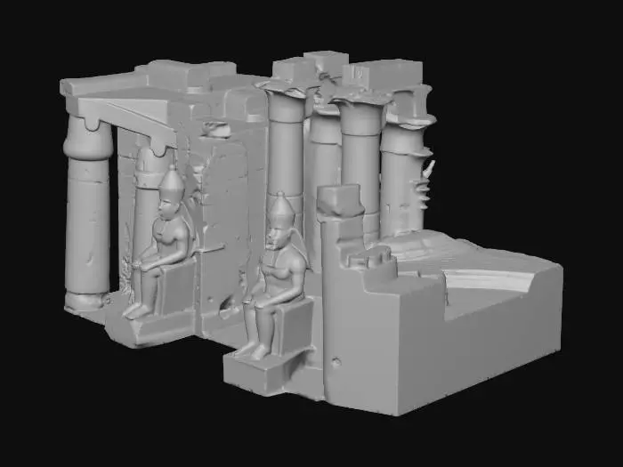 3D model for Luxor egypt