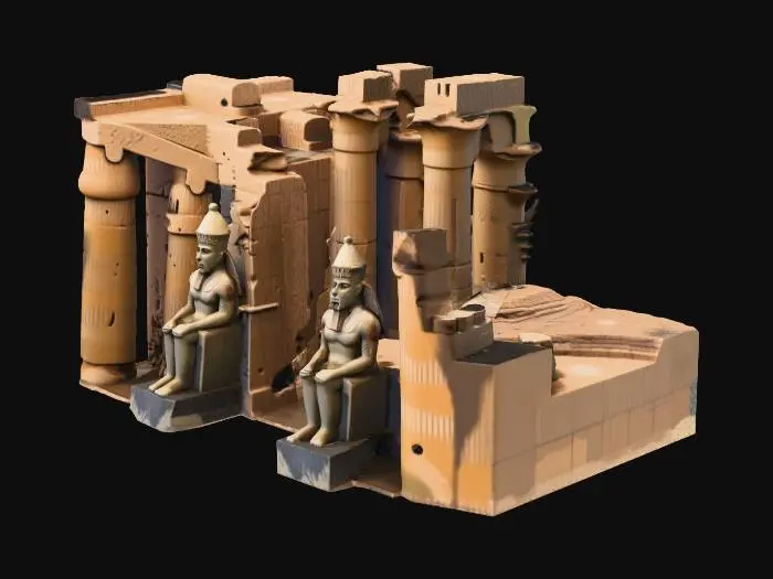 3D model for Luxor egypt