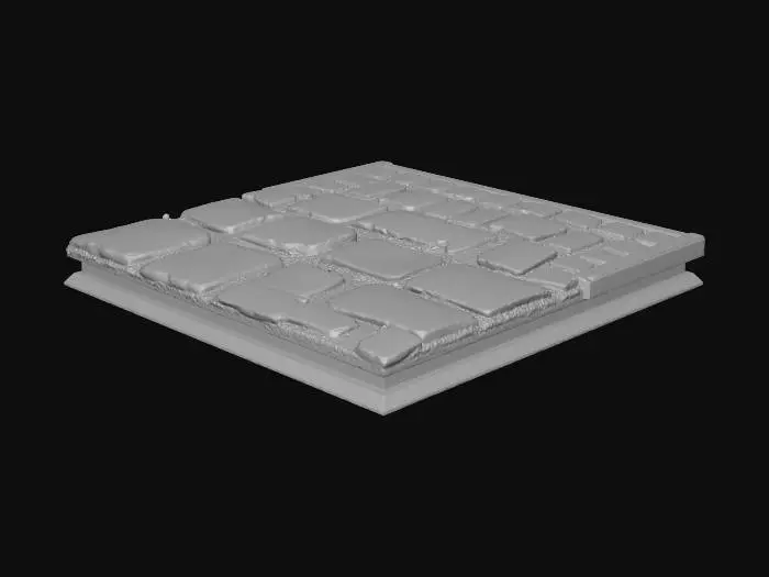 3D model for Brick Road Perspective