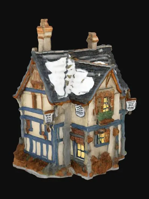 3D model for Dickens Miniature house