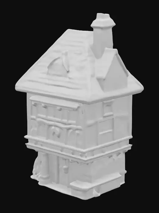 3D model for Dickens Miniatue House Nephew