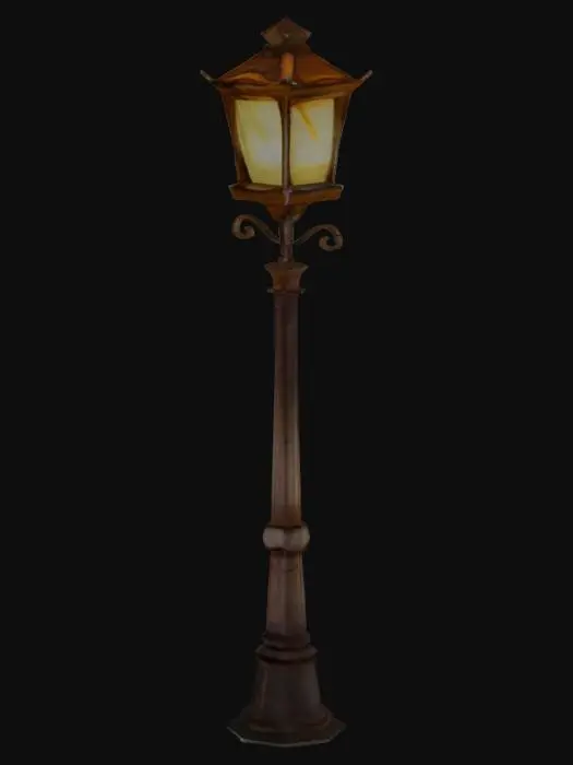 3D model for Victorian Street Lantern