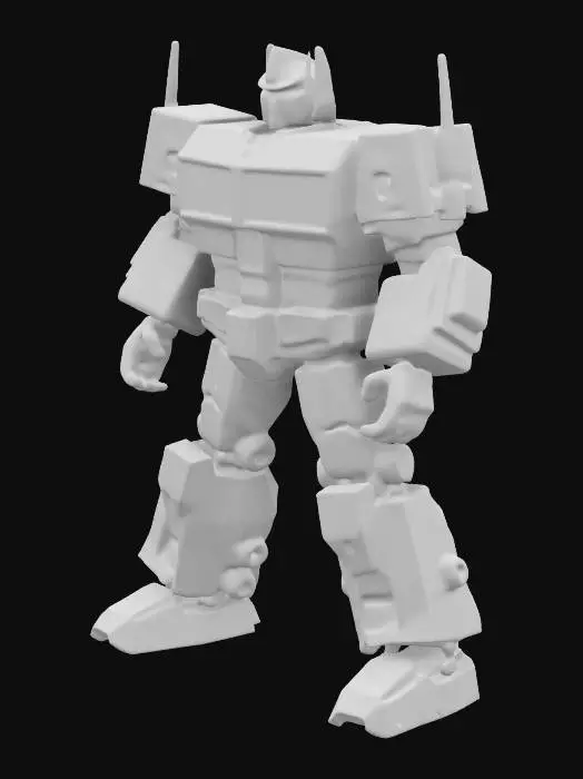 3D model for Optimus prime