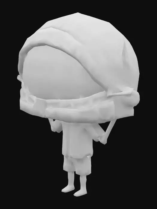 3D model for Watcher in Red