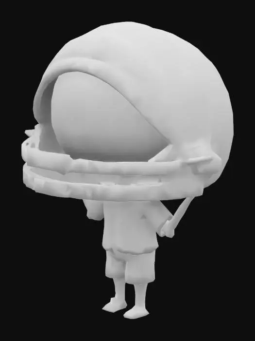 3D model for Watcher in Red