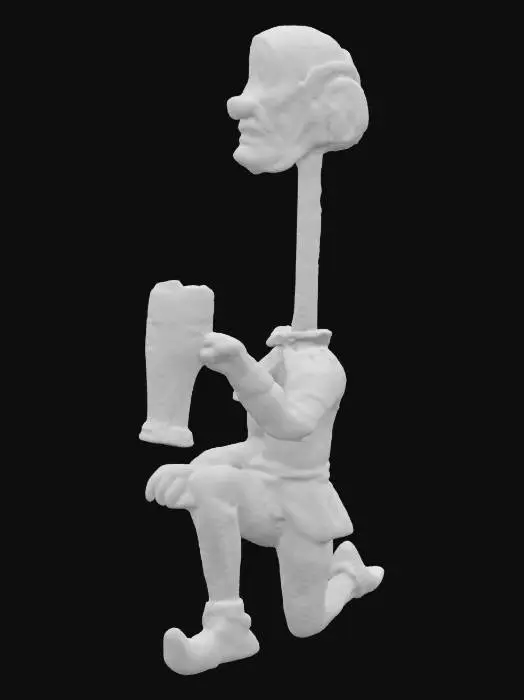 3D model for [Netherlands] The Efteling is a fantasy-themed amusement park in Kaatsheuvel. Langnek, The figure has been used as a logo since the park opened in 1952. It is one of the oldest themeparks in the world.
Langnek drinks sometimes secretly a beer. Of coarse it's a local beer. #AroundTheWorld#