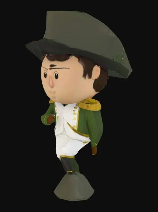 3D model for [Corsica] Napoleon Bonaparte. , #AroundTheWorld#