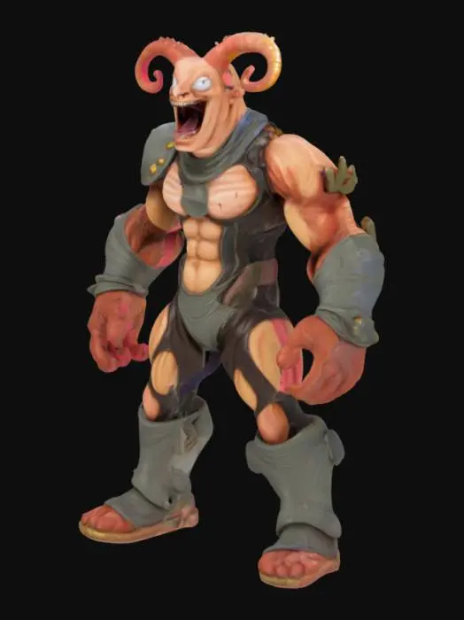 3D model for Highly Detailed, Battle Pose, Fantasy, Earthworm Jim, extreme muscular, differend facial expressions , Highly Detailed, Full Body, 
