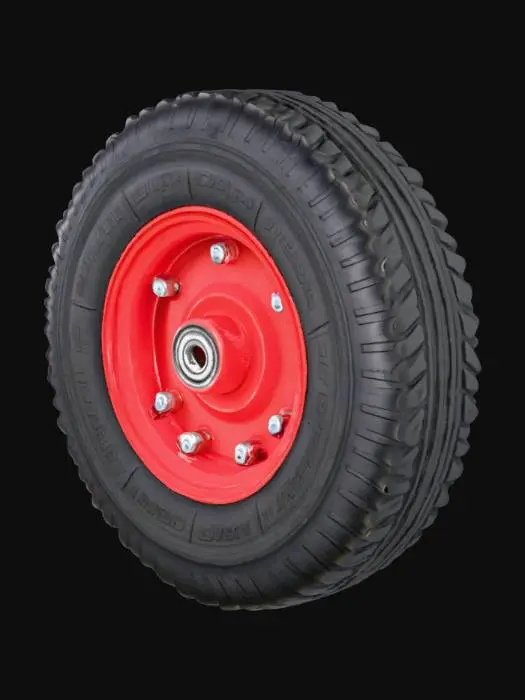3D model for Tire and Red Rim
