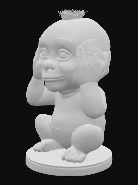 3D model for Hear no evil