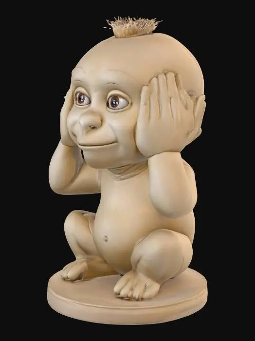 3D model for Hear no evil