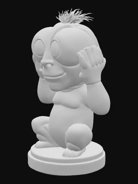 3D model for Hear No Evil
