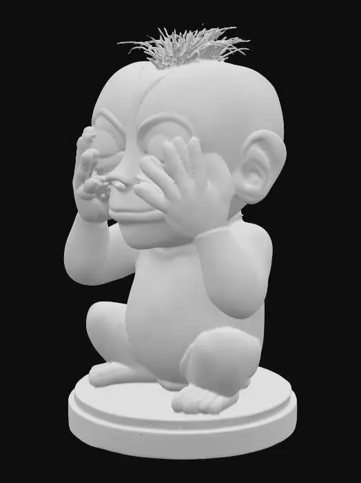 3D model for See no evil