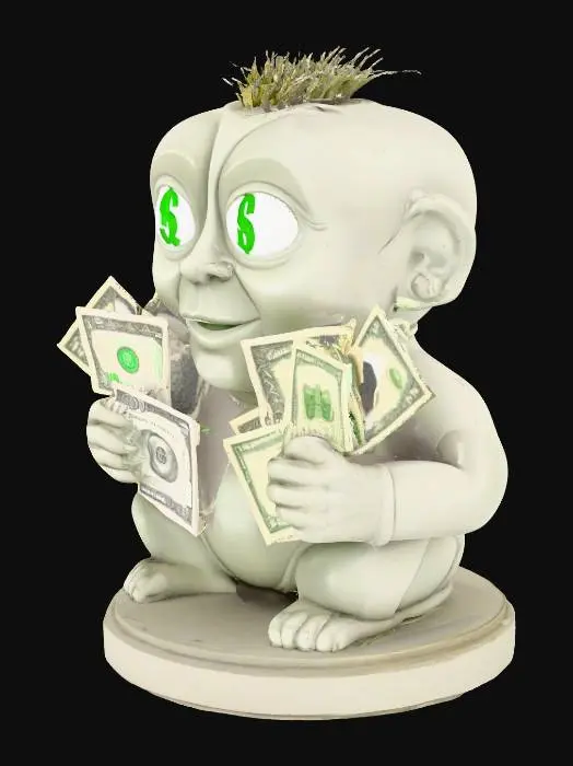 3D model for Money Gremlin