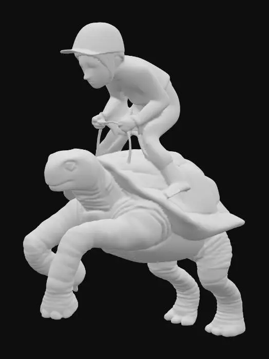 3D model for Speedy Turtle Ride
