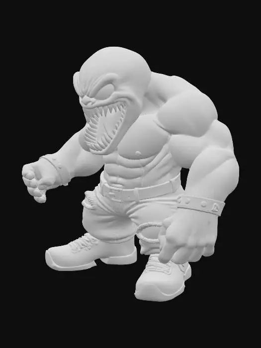 3D model for Tattooed Bruiser