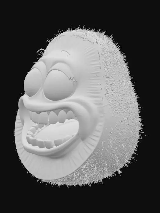 3D model for Smiling Kiwi Delight, #food#