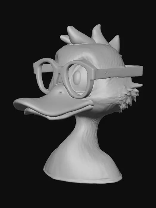 3D model for Hipster Duck