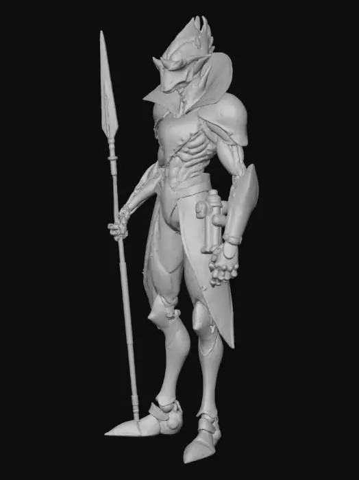 3D model for Dirdir, Jack Vance