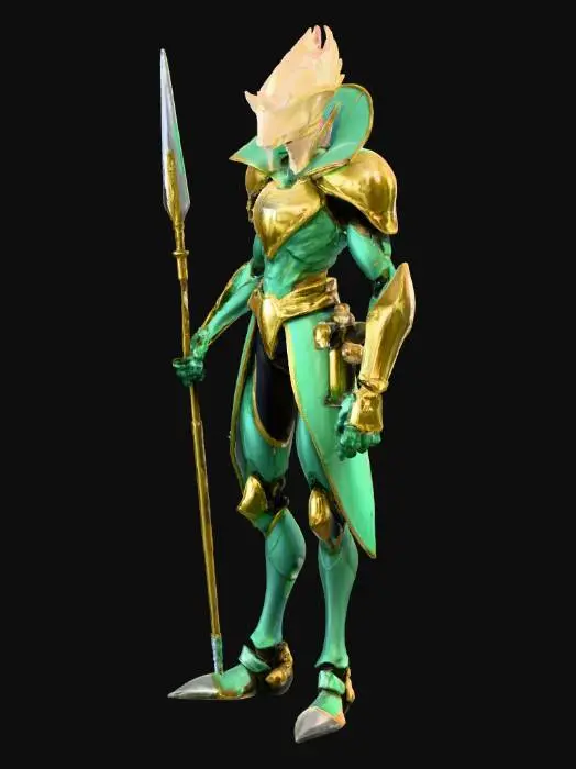 3D model for Dirdir, Jack Vance