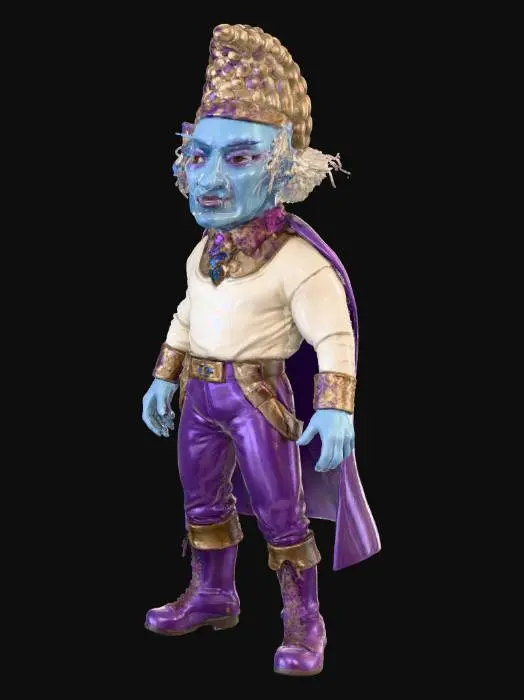 3D model for Gray Prince, Jack Vance