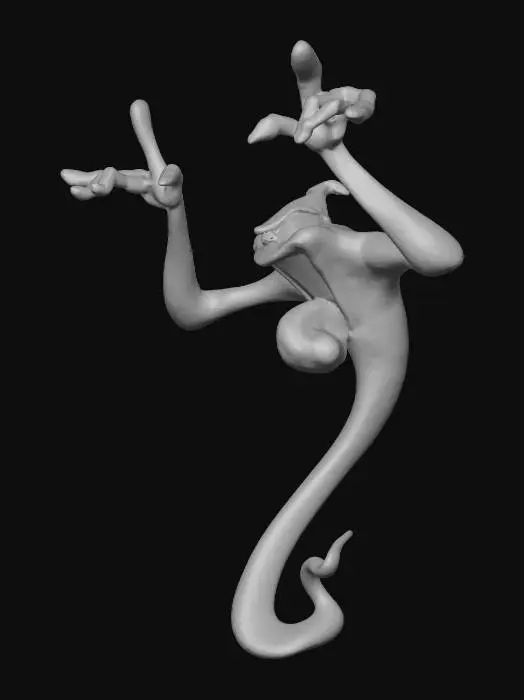 3D model for Ghostly Scream